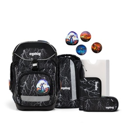 [504000-06] ergobag Schulranzen-Set Pack 2025/2026 (Super ReflektBär)