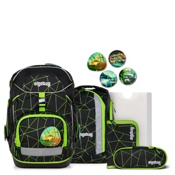 [504000-08] ergobag Schulranzen-Set Pack 2025/2026 (CyBär Race)