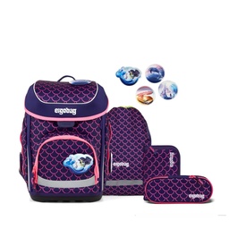 [504001-18] ergobag Schulranzen-Set cubo 2026 (PerlentauchBär)