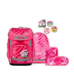 [504001-25] ergobag Schulranzen-Set cubo 2026 (KuntBärbuntes Einhorn)