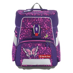 [504024-05] Step by Step Space Schulranzen-Set 5-tlg. (Shine Butterfly Night Ina)