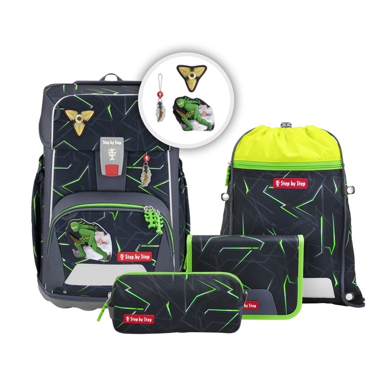Step by Step Giant Schulranzen-Set 5-tlg.