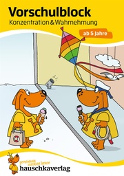 [504029-02] Hauschkaverlag Vorschulblock 5 Jahre (Konzentration und Wahrnehmung)