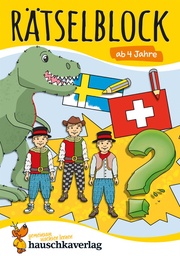 [504030-04] Hauschka Kunterbunte Rätselblöcke (ab 4 Jahre, Band 2)