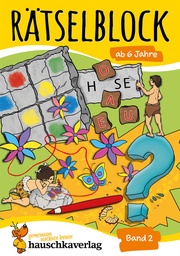 [504030-10] Hauschka Kunterbunte Rätselblöcke (ab 6 Jahre, Band 2)