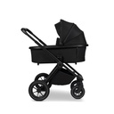 [504099-3] Moon PIÙ Kinderwagen SET (onyx / chrome)