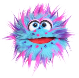 [504149-18] Living Puppets Quatschköppe (Plops (blau/rosa/lila))