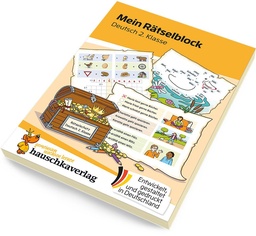 [504155-2] Hauschkaverlag Mein Rätselblock Deutsch (Klasse 2)