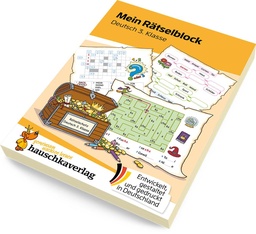 [504155-3] Hauschkaverlag Mein Rätselblock Deutsch (Klasse 3)
