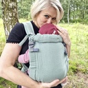 [504163-2] Schmusewolke Aurora Halfbuckle (50 - 86 cm / 12 Kilo) (Eucalyptus)