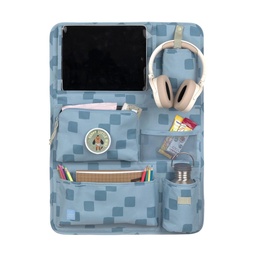 [504211-2] Lässig Auto Organizer Kinder - Pattern Party (blue)