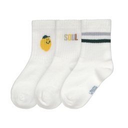 [504227-5] Lässig Tennis Socks 3er Set 19-22 (Lemon)