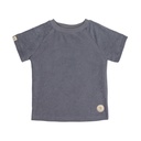 [504229-3] Lässig Frottee T-Shirt Kinder Anthrazit (86-92)