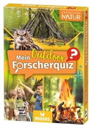 [504240-4] moses Expedition Natur Kartenset (Mein Outdoor-Forscherquiz)