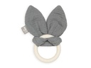[504272-2] Jollein Beißring - Bunny Ears (Storm Grey)
