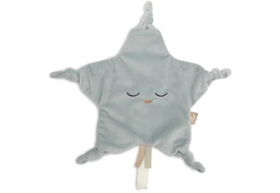 [504283-2] Jollein Schmusetuch Little Star (Sea Green)
