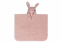 [504289-2] Jollein Badeponcho Frottee (Wild Rose)
