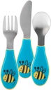 [504316-2] Nuby Besteck (Blau Biene)