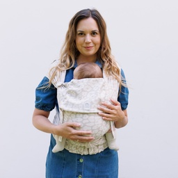 [504351-3] cocoo·me® Helium Plus Babytrage Wrapconversion (50 - 98 cm / 15 Kilo) (Leo beige)