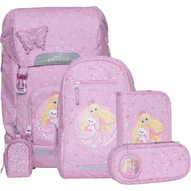 Beckmann Schulrucksack-Set Classic Maxi - 6-tlg. Set