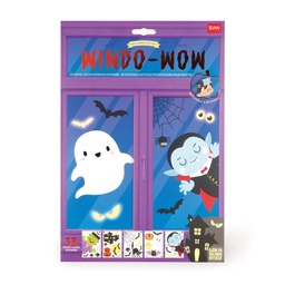 [504380-17] Legami HALLOWEEN Artikel (35 ELEKTROSTATISCH. AUFKLEBERN - WINDO-WOW - HALLOWEEN)