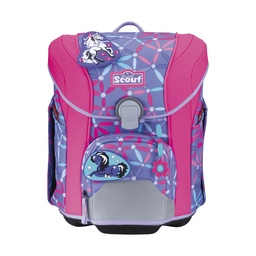 [504386-2] Scout Micro Schulranzen-Set 4-tlg. (Pony Love)