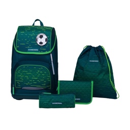 [504402-6] Schneiders Ergoplus Schulrucksack-Set 8-tlg. (Soccer Star)
