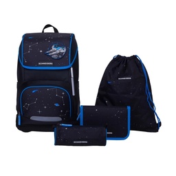 [504402-7] Schneiders Ergoplus Schulrucksack-Set 8-tlg. (Space Quest)
