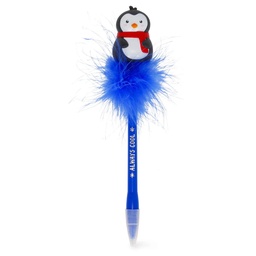[504423-13] Legami Weihnachten Artikel (Leuchtender Kugelschreiber - Penguin - Writing is Magic)