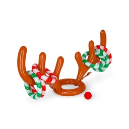 [504423-16] Legami Weihnachten Artikel (Aufblasbares Ringwurfspiel - Oh My Deer)