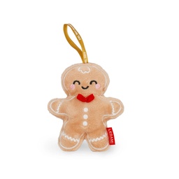 [504423-21] Legami Weihnachten Artikel (HO-HO-HORNAMENTS - PLÜSCH-WEIHNACHTSDEKO - GINGERBREAD)