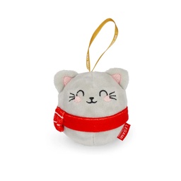 [504423-25] Legami Weihnachten Artikel (HO-HO-HORNAMENTS - PLÜSCH-WEIHNACHTSDEKO - KITTY)