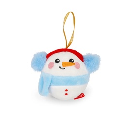 [504423-26] Legami Weihnachten Artikel (HO-HO-HORNAMENTS - PLÜSCH-WEIHNACHTSDEKO - SNOWMAN)