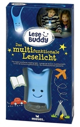 [504429-2] Moses Lese Buddy - Das multifunktionale Leselicht (Blau)