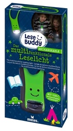 [504429-8] Moses Lese Buddy - Das multifunktionale Leselicht (USB-C Neon Grün)