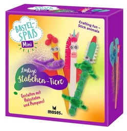 [504439-2] moses Bastelspaß Mini - Farbenfrohe DIY-Sets (Tiere)