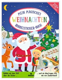[504444-3] moses Mein magisches Rubbelsticker-Buch (Weihnachten)