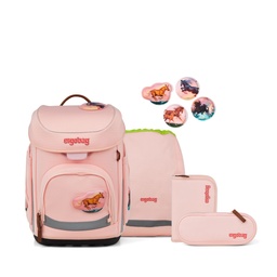 [504523-4] Ergobag Schulranzen-Set Cubo 2026 Spezial Edition (Unzähmbär)