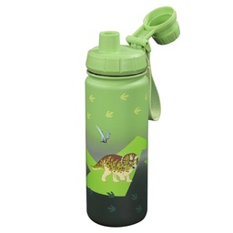 [504547-12] Step by Step Edelstahl Trinkflasche (Dino)