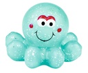 [504572-3] moses Leuchtender Glitzerkraken für die Badewanne (türkis)