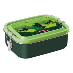 [504656-3] Step by Step Edelstahl Lunchbox (Brotdose) (Black Cat)