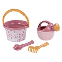 [504684-2] Little Dutch Strandset 5-teilig (Pink Flowers)