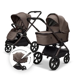 [504713-1] Moon GIO 2.0 Fold Kinderwagen-Set (greige)