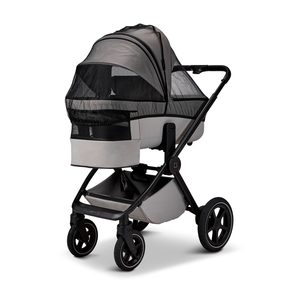 Moon Kinderwagen Mückennetz schwarz