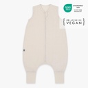 [504735-1] Emma & Noah Leinen Schlafsack mit Füßen 0.5 TOG 80cm (Essential Beige)