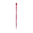 [504777-1] Legami I USED TO BE A NEWSPAPER - Bleistift aus Recyclingpapier (Teddy Bear Cherry Pink)