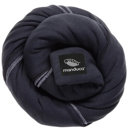 [502535-8] manduca® Sling elastisches Tragetuch (Black)