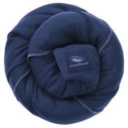 [502535-9] manduca® Sling elastisches Tragetuch (Navy)