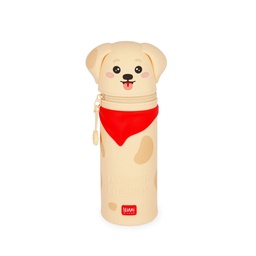 [503942-7] Legami 2-in-1-Federmäppchen aus Silikon - Kawaii (Golden)