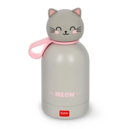 [504533-3] Legami Hot & Cold Kinderthermoskanne (Kitty)